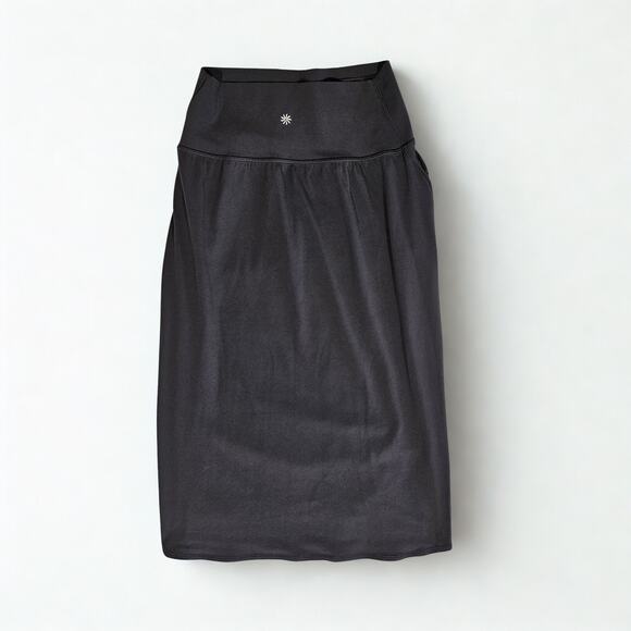 Athleta Charcoal Transcend Pencil Skirt - Picture 5 of 9